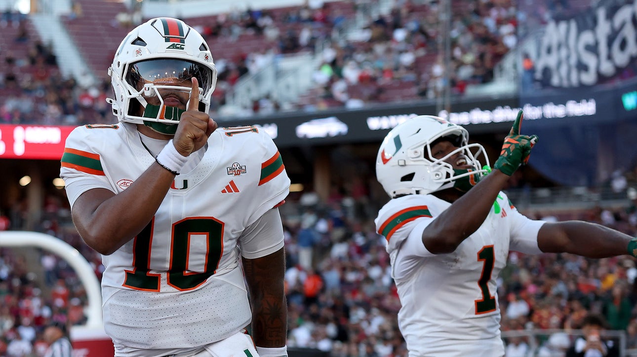 Miami's Darian Mensah Shines In Debut, Malachi Toney Sets Record In Week 1 Win