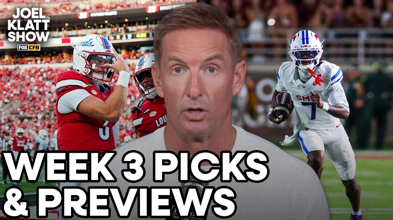 Do LSU, Lane Kiffin Top Ole Miss? SMU Stays Hot? Joel Klatt's Week 3 CFB Picks