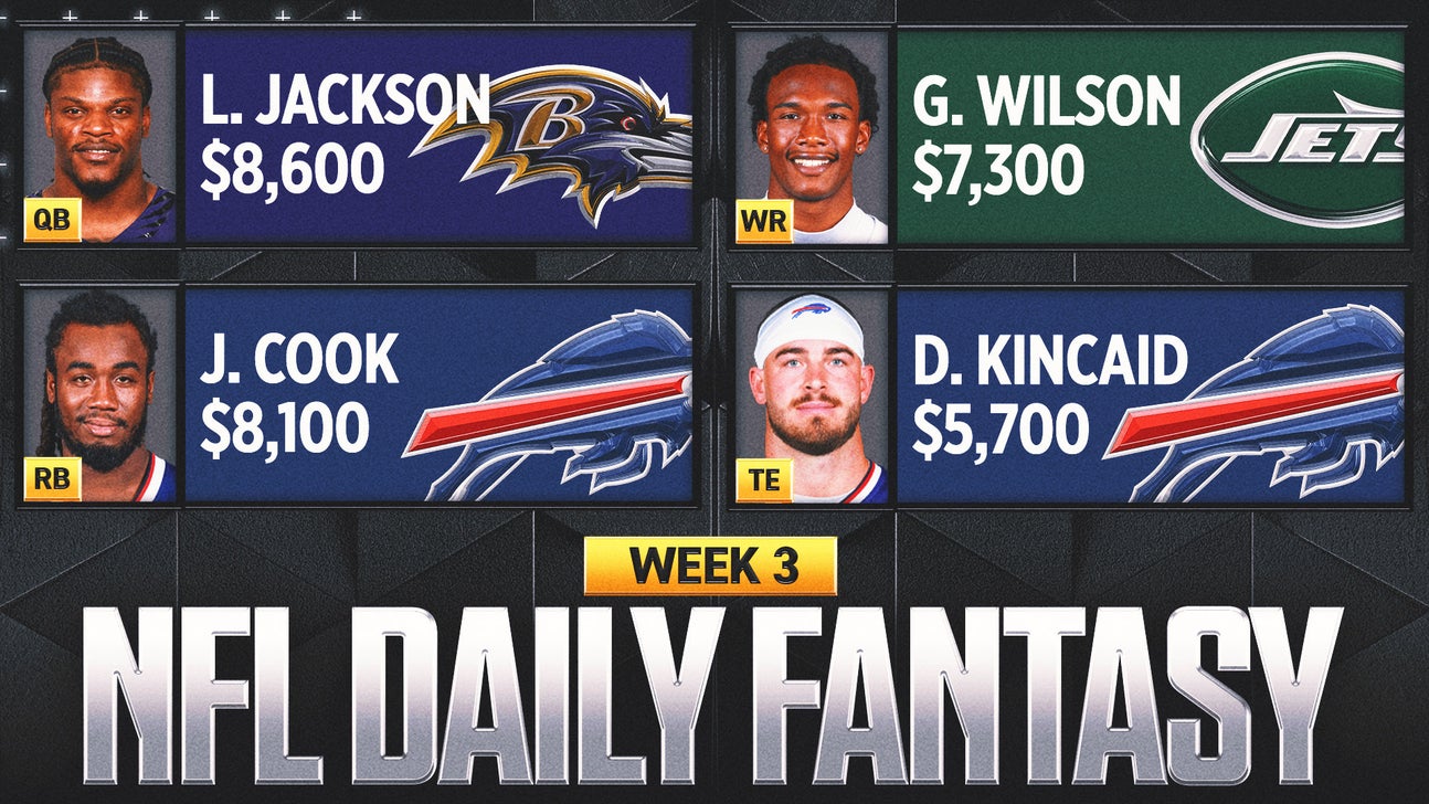 NFL DFS Week 3: Best Picks, Lineup Advice and Value Plays