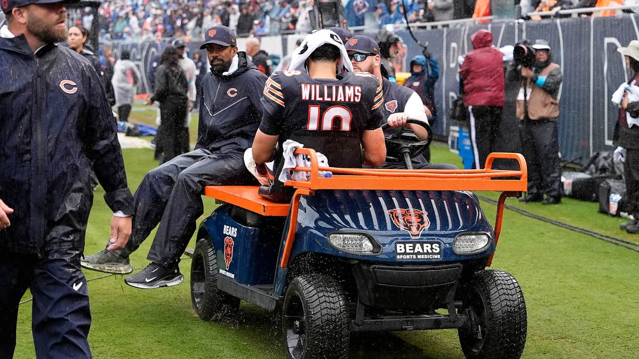 Bears QB Caleb Williams Exits With Hamstring Injury Against Vikings