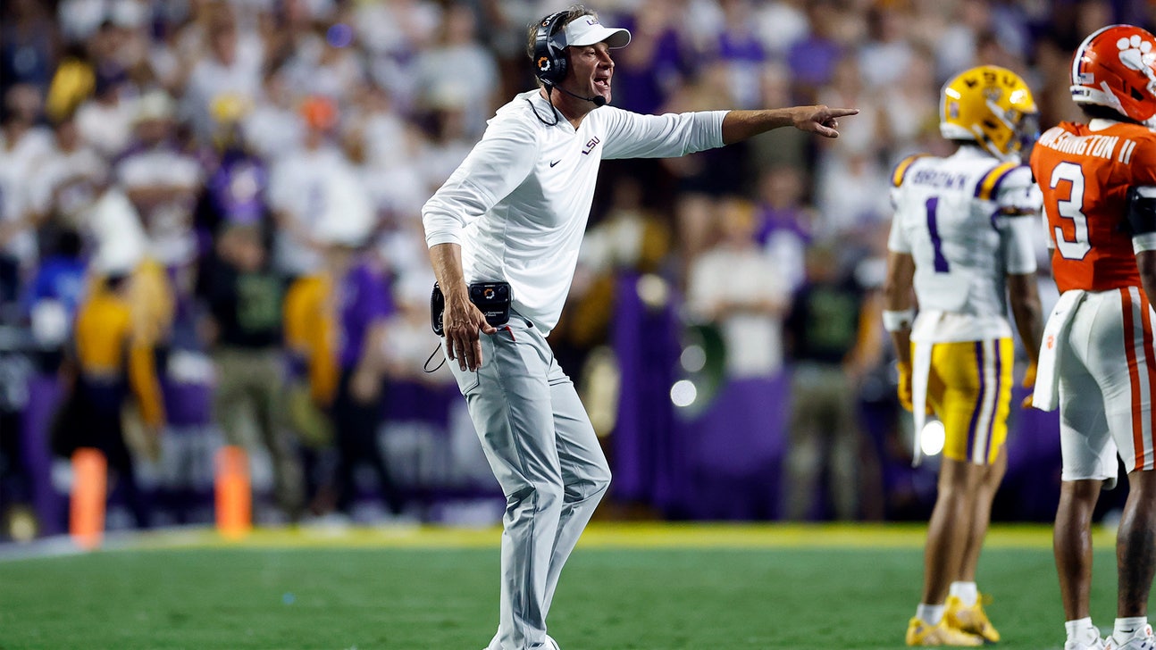 LSU Enters Top 10, Michigan Falls Out Of AP Top 25 After Week 1
