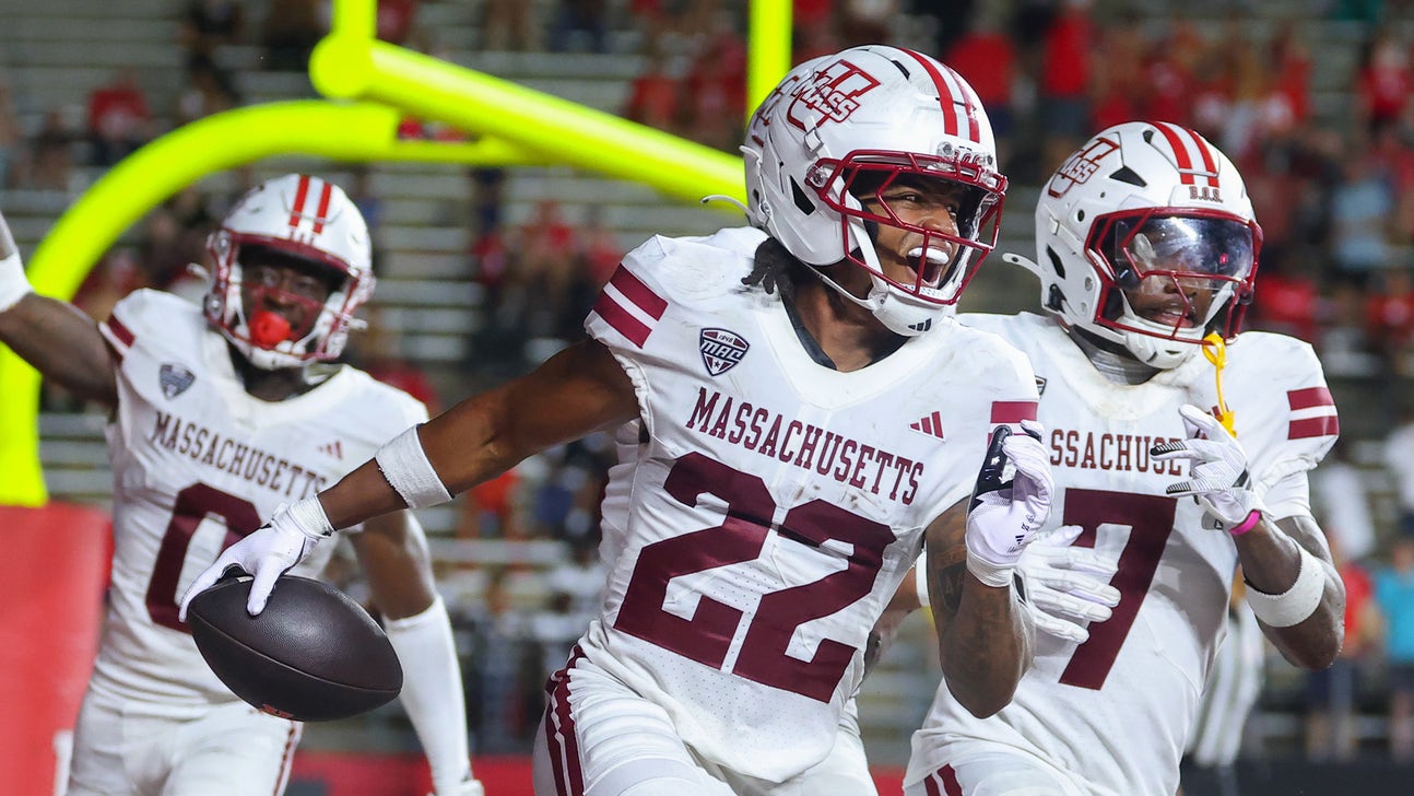 UMass Delivers Shocking Week 1 Upset Over Rutgers On The Road