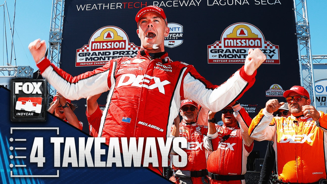 4 Takeaways From Scott McLaughlin Snapping 35-Race Winless Streak At Laguna Seca