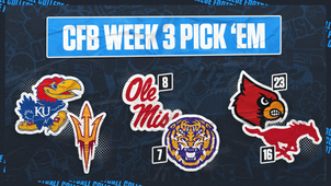 WESTERN MICHIGAN BRONCOS Trending Image: CFB Pick 'Em: Top Week 3 Games, Including LSU-Ole Miss, SMU-Louisville And More