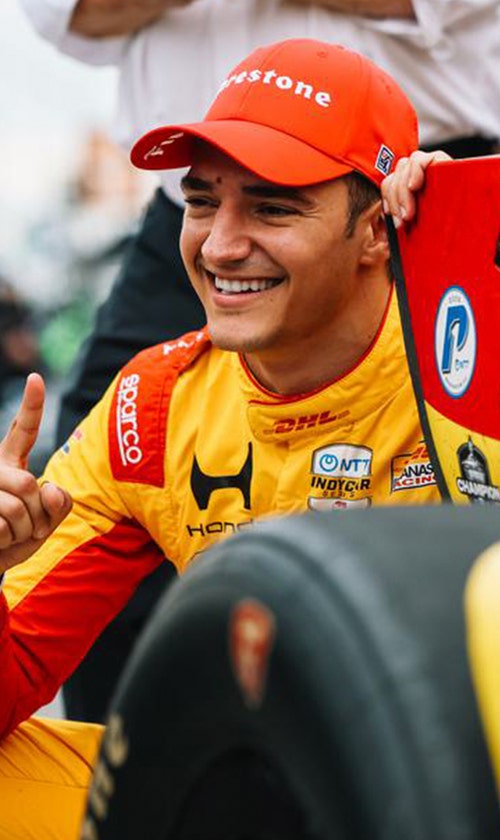 INDYCAR Star Alex Palou Joins 'Big Noon Kickoff' With Must-See Entrance