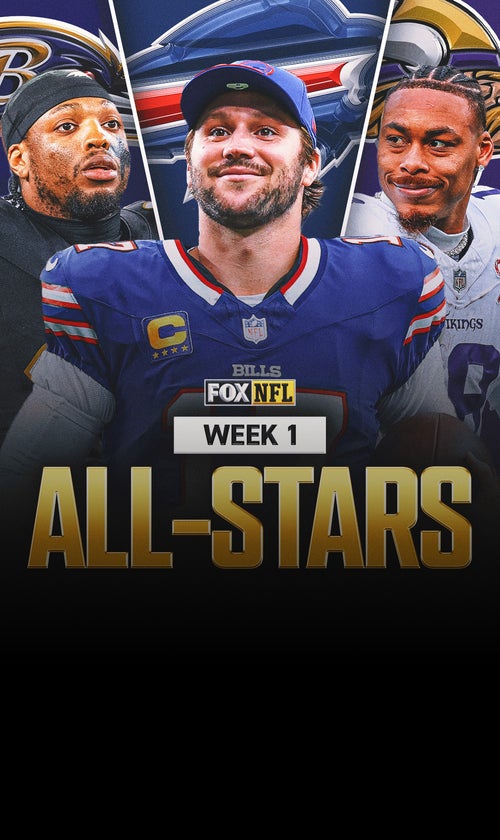 NFL Week 1 All-Stars: Josh Allen Or Caleb Williams At QB? Which RBs Make The Team?