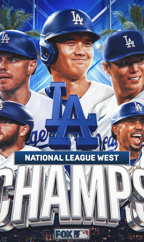 Dodgers Clinch 5th Straight NL West Title, Making It 13 In Past 14 Seasons