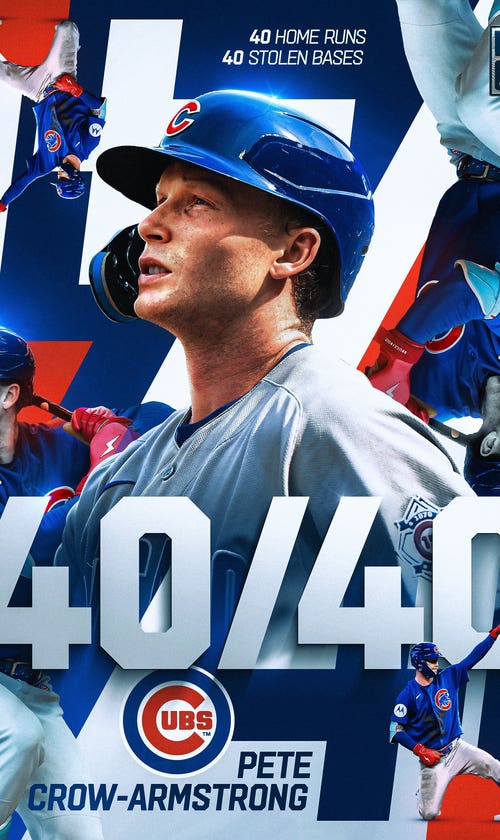 Cubs Superstar Pete Crow-Armstrong Joins Rare 40-40 Club