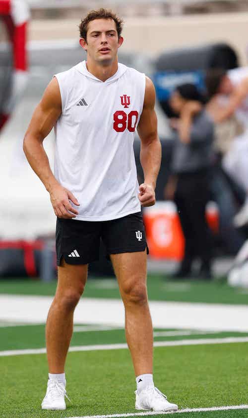 Chasing History: WR Charlie Becker Eyes Indiana’s Single-Season Touchdown Record