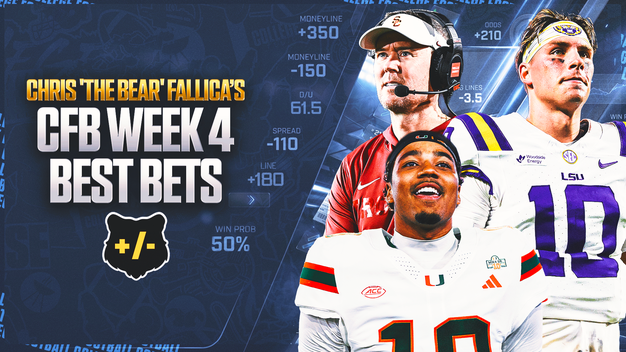Chris 'The Bear' Fallica's College Football Week 4 Expert Picks, Best Bets