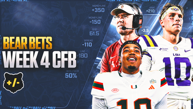 Chris 'The Bear' Fallica's College Football Week 4 Expert Picks, Best Bets