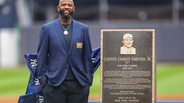 Yankees Retire Hall of Famer CC Sabathia's No. 52, Gets Monument Park Plaque
