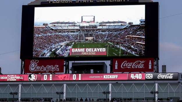 SMU-Florida State Kicked Off With Only Some Lights, No Replay After Power Outage