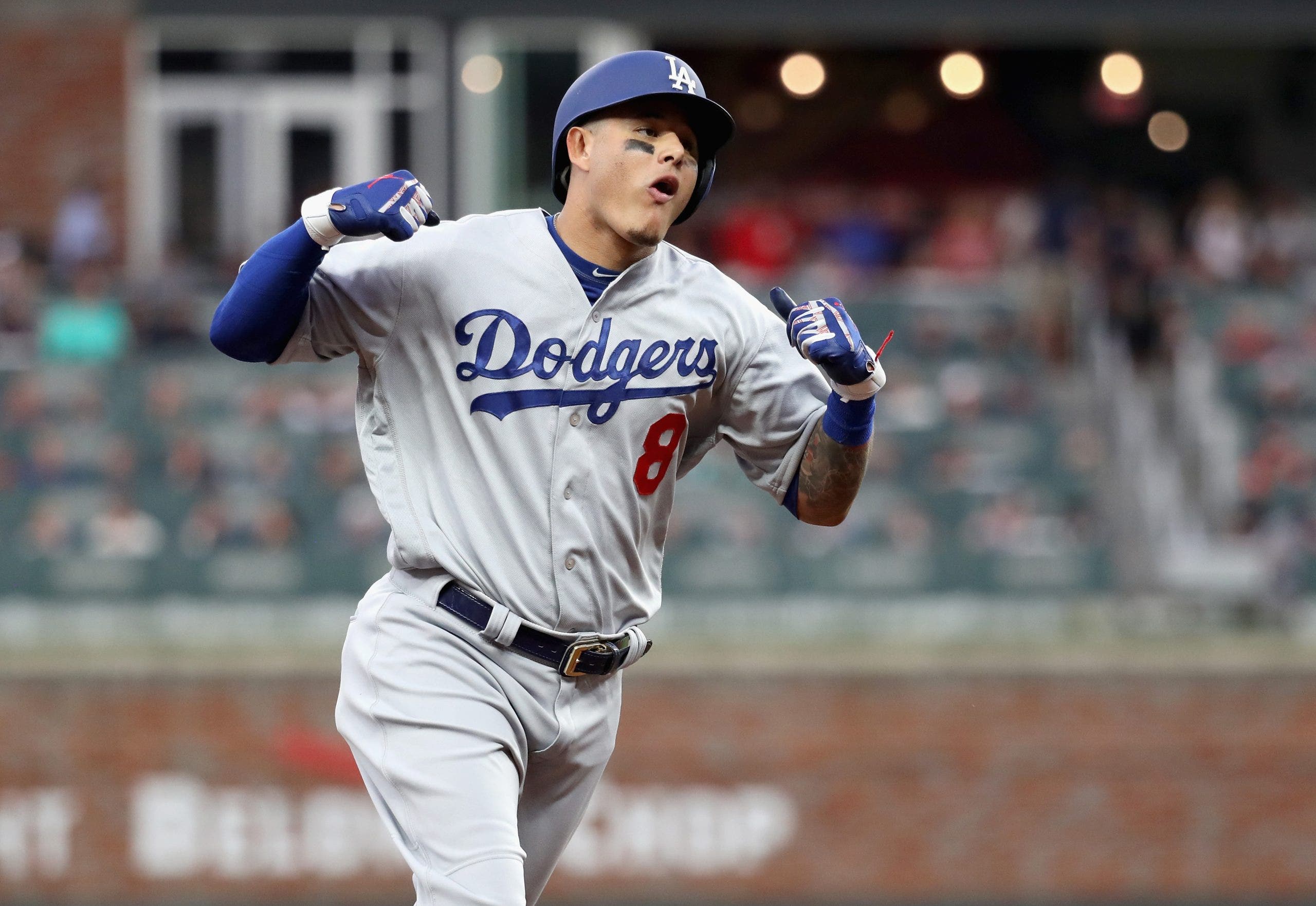 Los Dodgers ficharon a Manny Machado de los Orioles de Baltimore antes de que se cerrara el plazo de traspasos de la Liga Americana ( MLB ) de 2018. (Foto de Rob Carr/Getty Images)