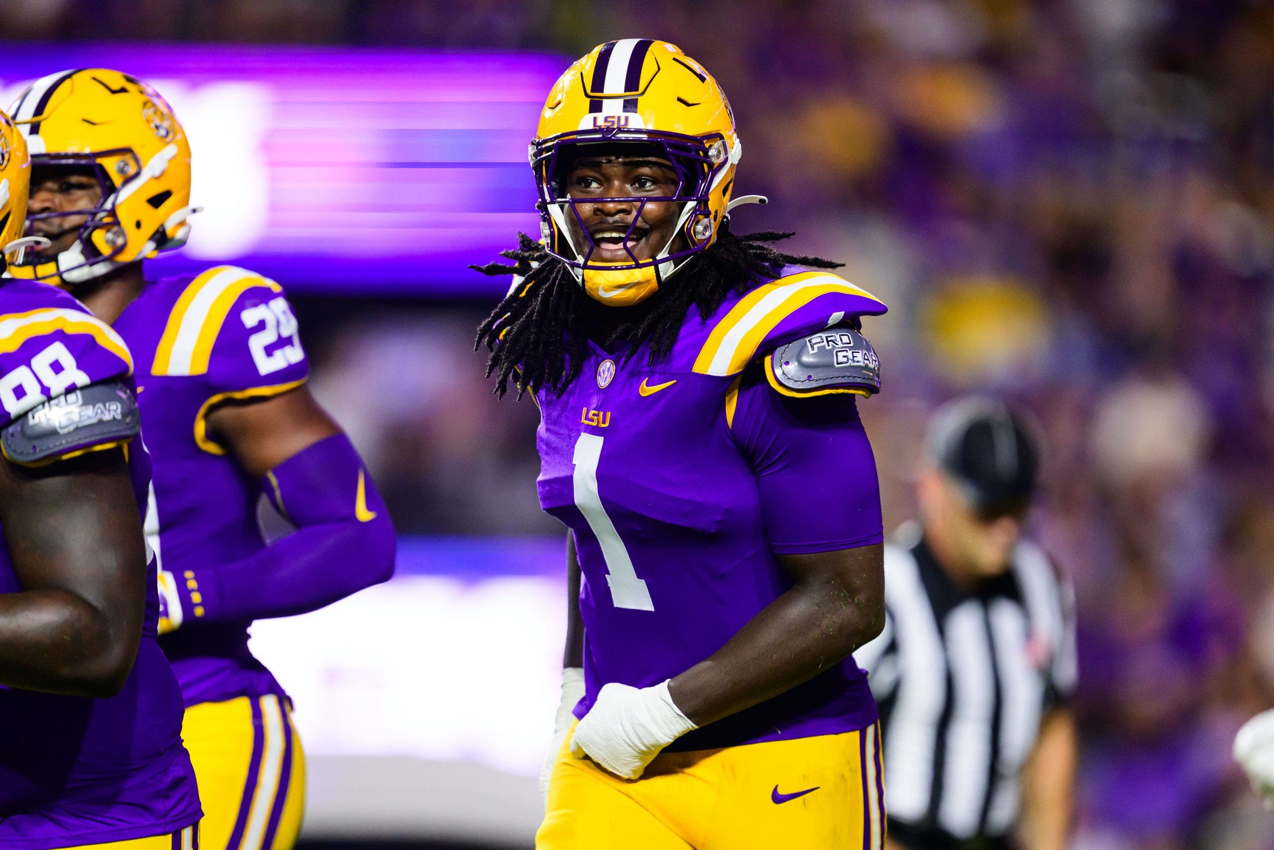 (Photo by Ella Hall/LSU/University Images via Getty Images}