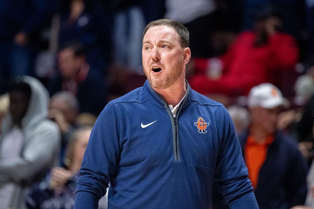 Gerry McNamara played four seasons for Syracuse and is now the program's head coach. (Photo by Erica Denhoff/NurPhoto via Getty Images)