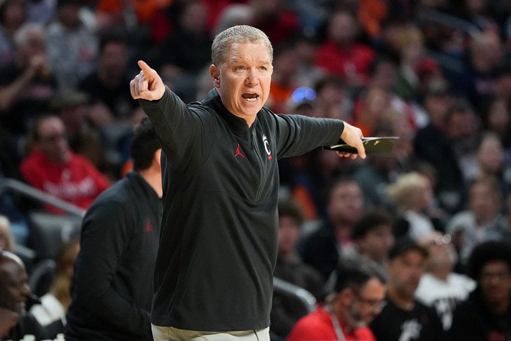 Jerrod Calhoun returned to his alma mater, Cincinnati, to be its next head coach. (Photo by Dylan Buell/Getty Images)