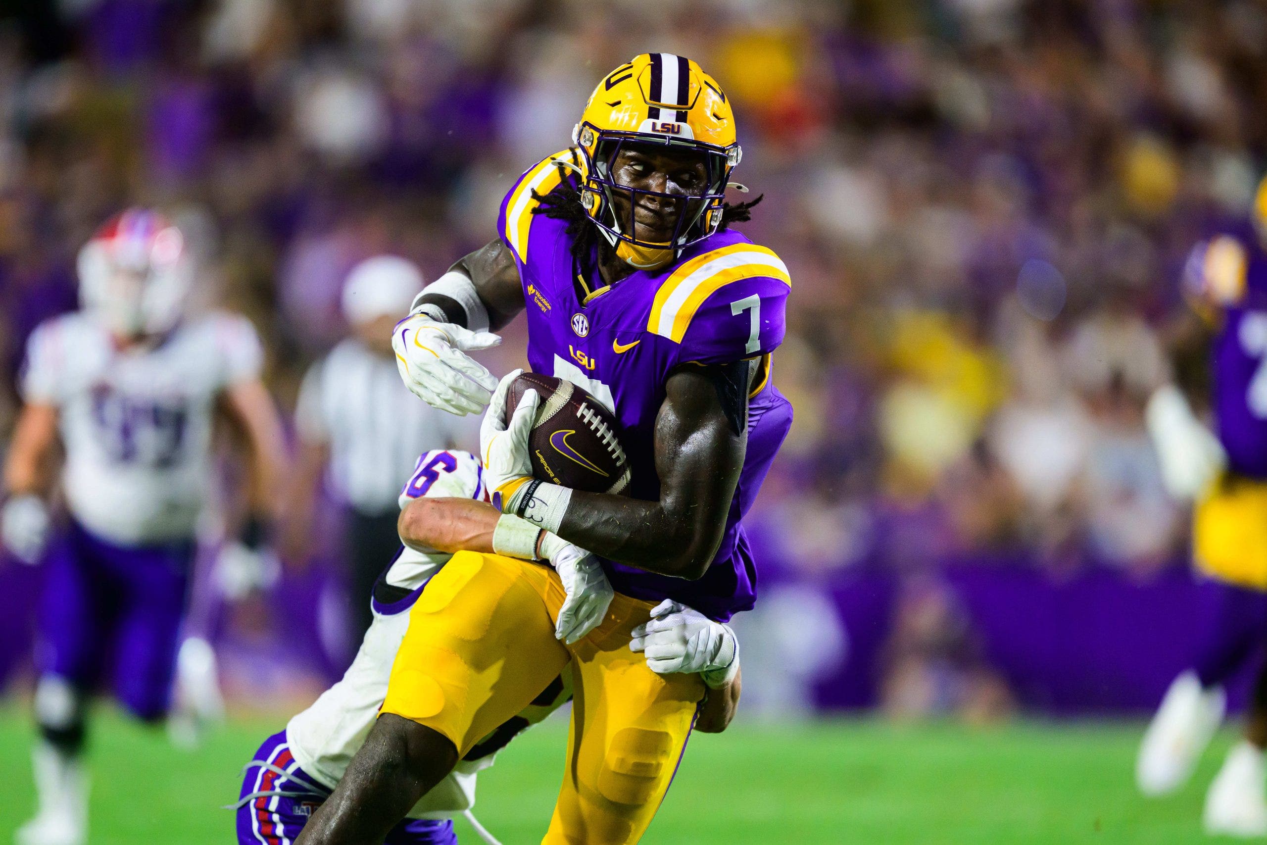 (Photo by Gus Stark/LSU/University Images via Getty Images)