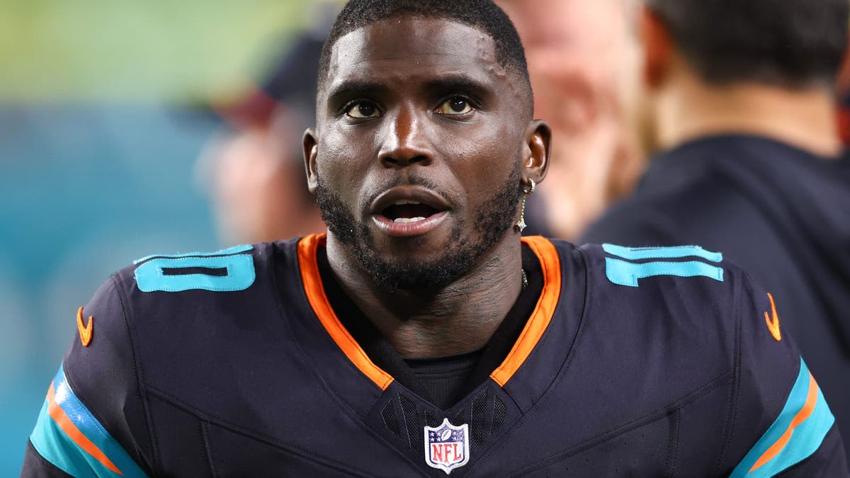 Tyreek Hill is looking to win his second Super Bowl. (Photo by Megan Briggs/Getty Images)