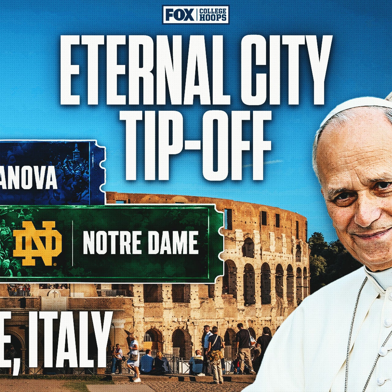 foxsports.com - Ben Portnoy - Inside Villanova And Notre Dame's 'Once-In-An-Eternity' Basketball Games In Rome