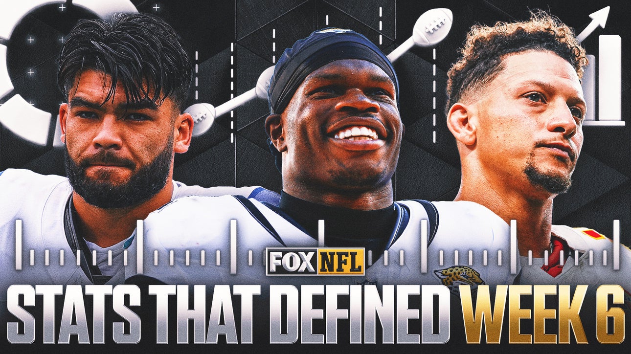 NFL Week 6 Defining Stats: Mahomes Matches Brady, Travis Hunter Makes History