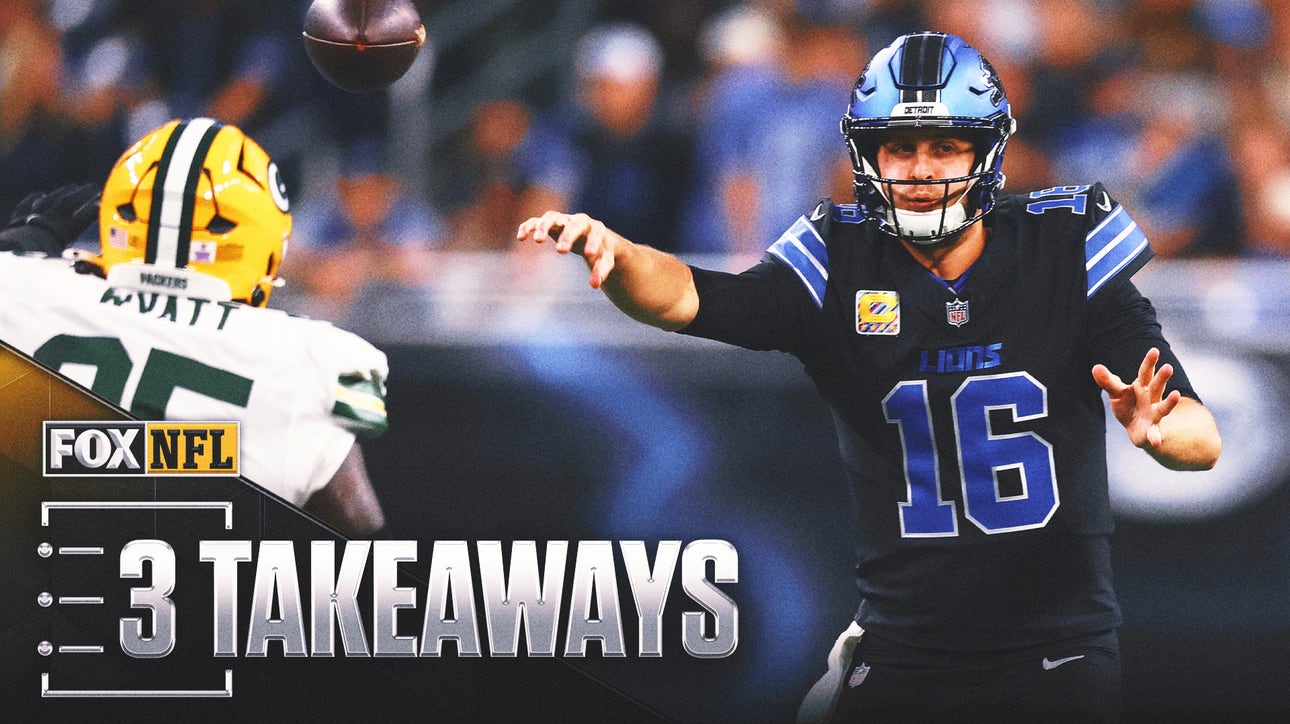 Detroit Holds Onto Valuable Win: 3 Takeaways From The Lions' Win Over The Packers