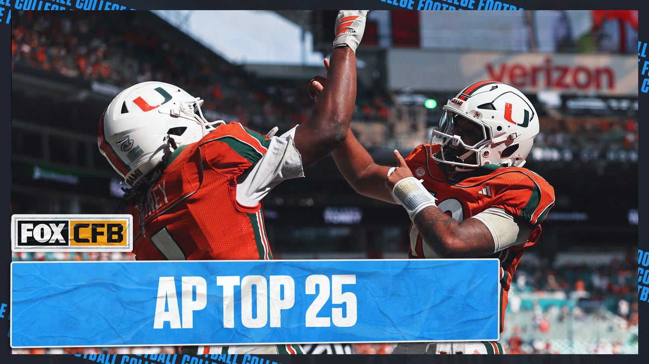 AP Top 25: Miami (Fla.) Stays At No. 1; Who Climbs To No. 2 After BYU Loss?