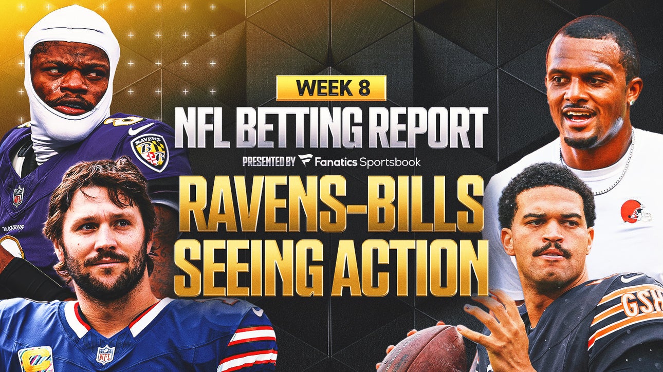 NFL Week 8 Betting Report: Is Lamar Back? Bettors Still Backing Bills, The Over