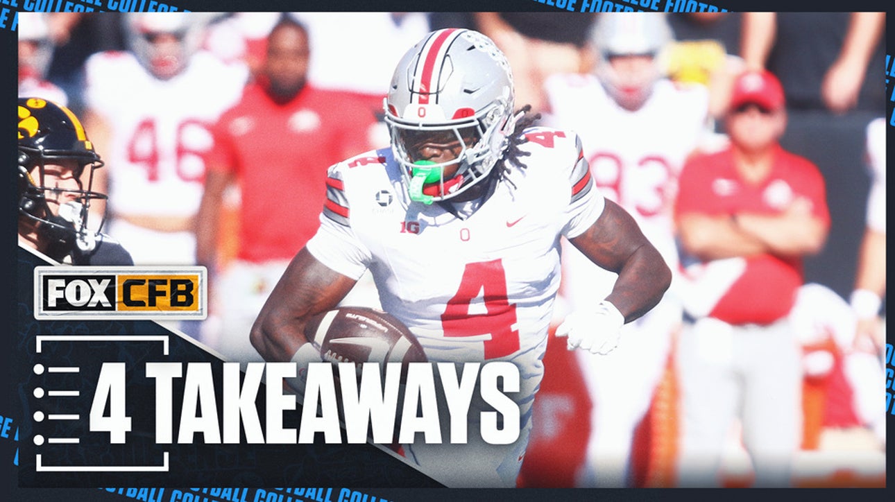 Jeremiah Smith Enjoys Historic Day: 4 Takeaways From Ohio State's Win Over Iowa