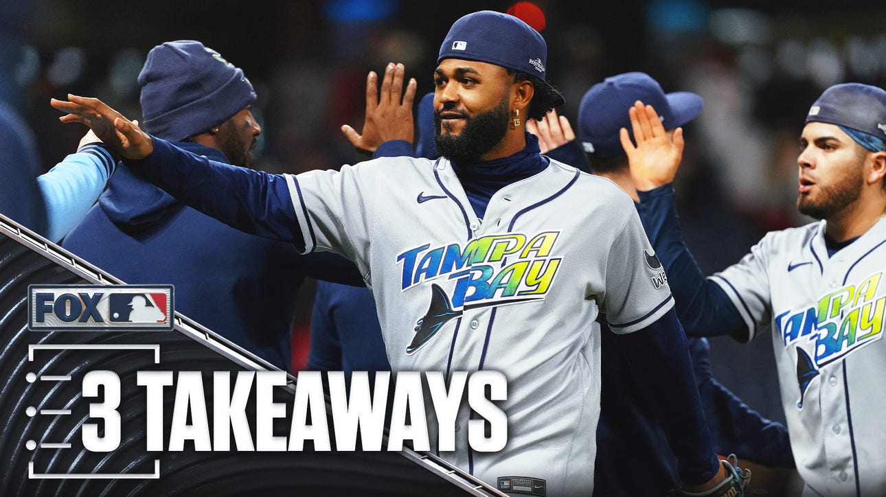 Rays 'Big Three' Show Up: 3 Takeaways From ALCS Game 4 Win Over Guardians