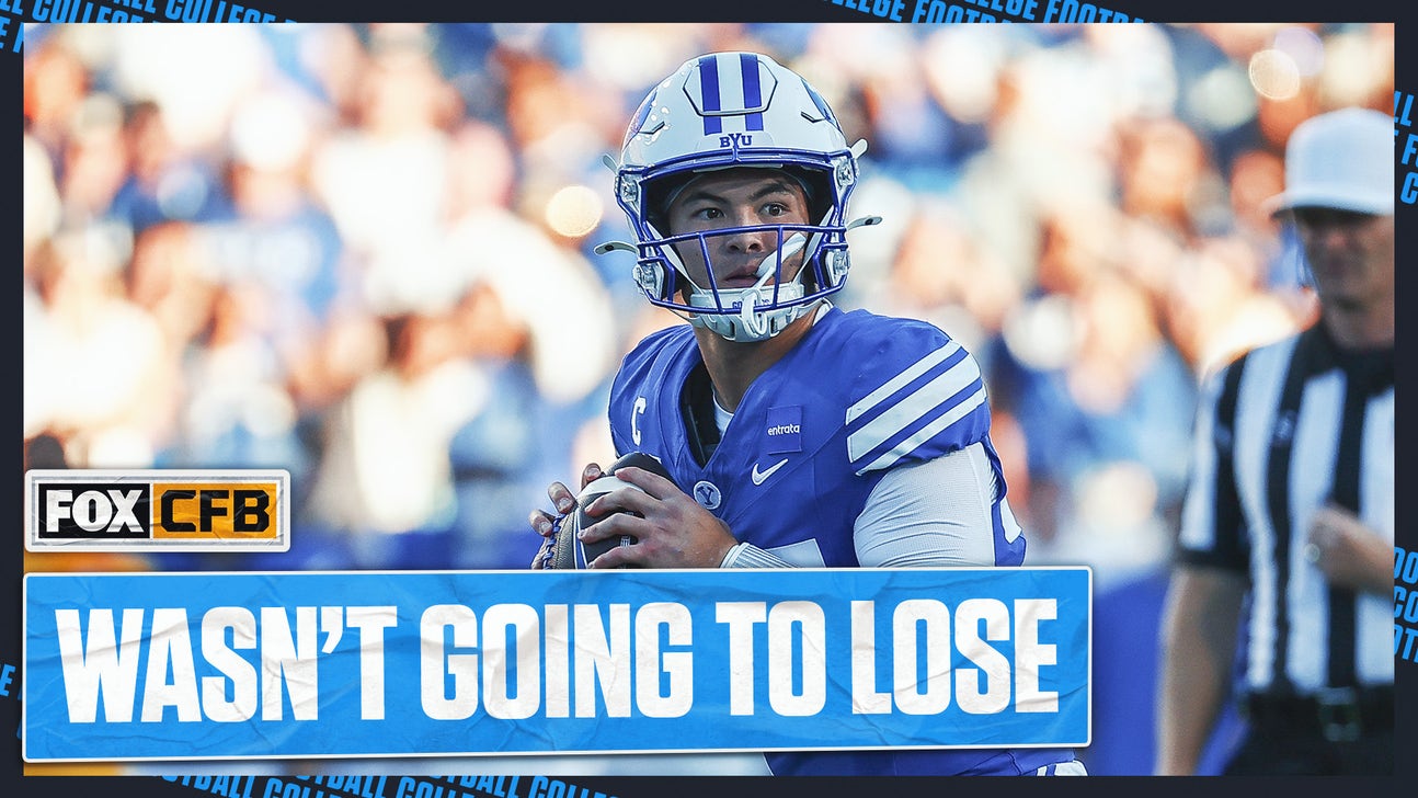 Bear Bachmeier Reveals Personal Motivation Behind BYU's Upset Win Over Notre Dame