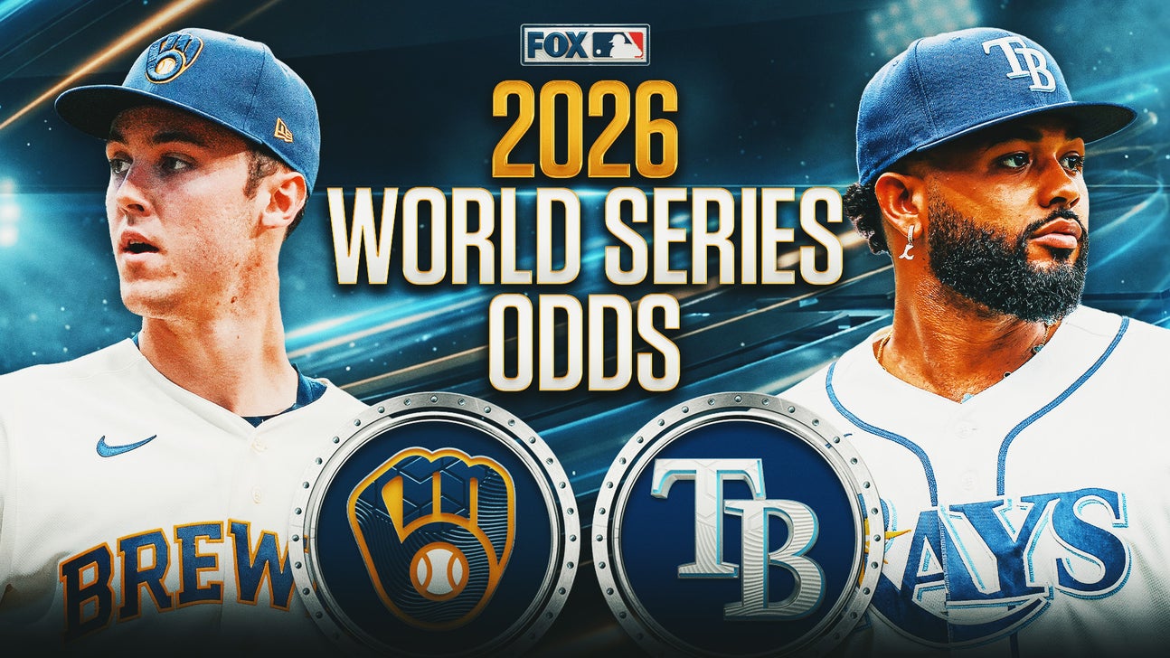 Rays vs Brewers 2026 World Series odds
