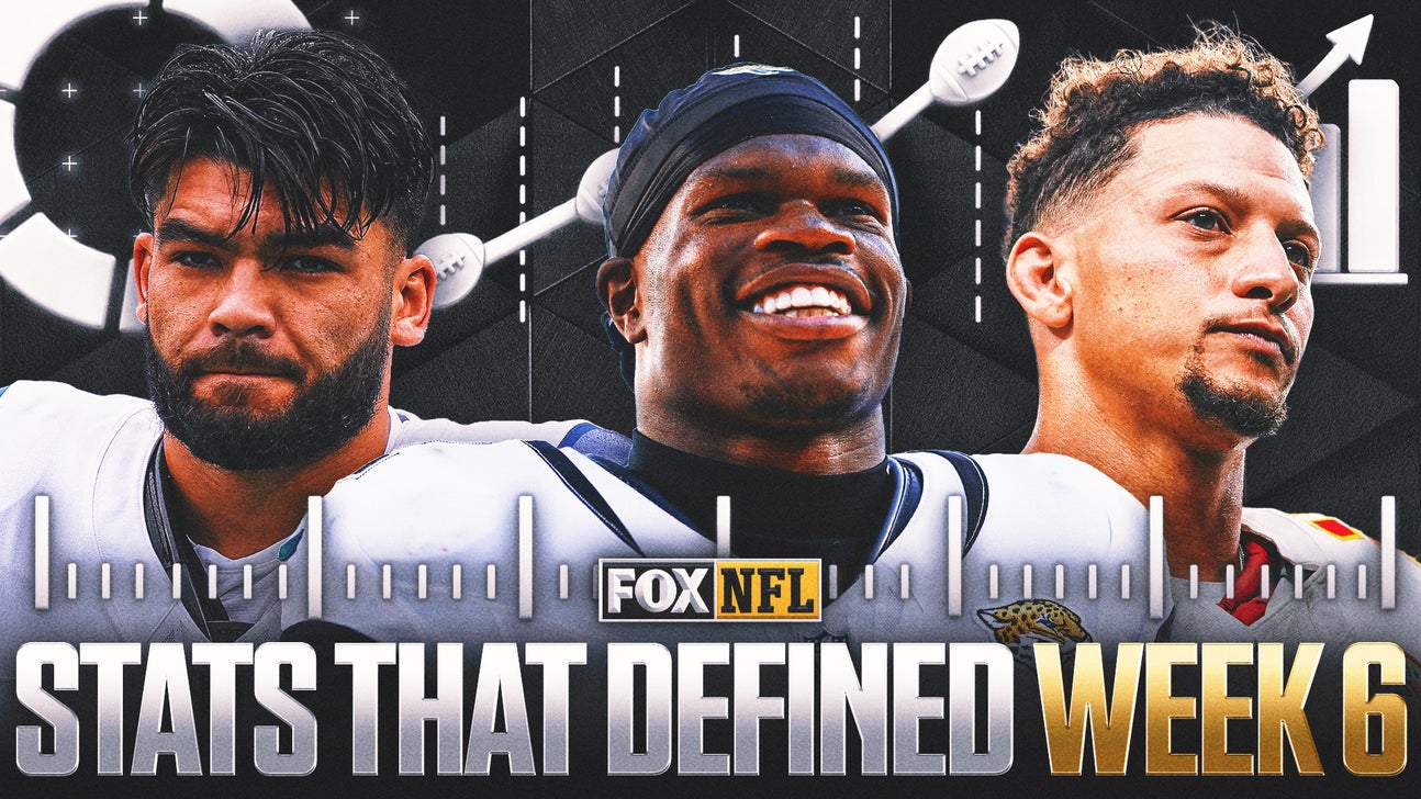 NFL Week 6 Defining Stats: Mahomes Matches Brady, Travis Hunter Makes History