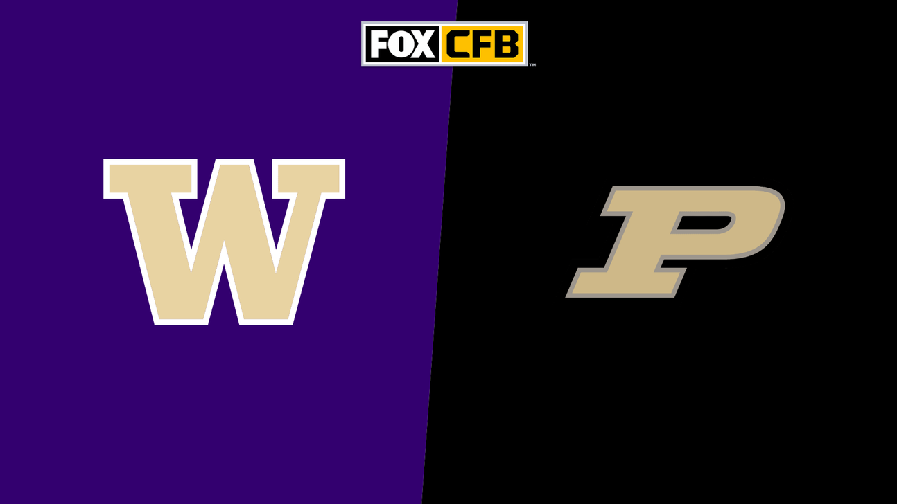 How to watch Washington vs. Purdue 