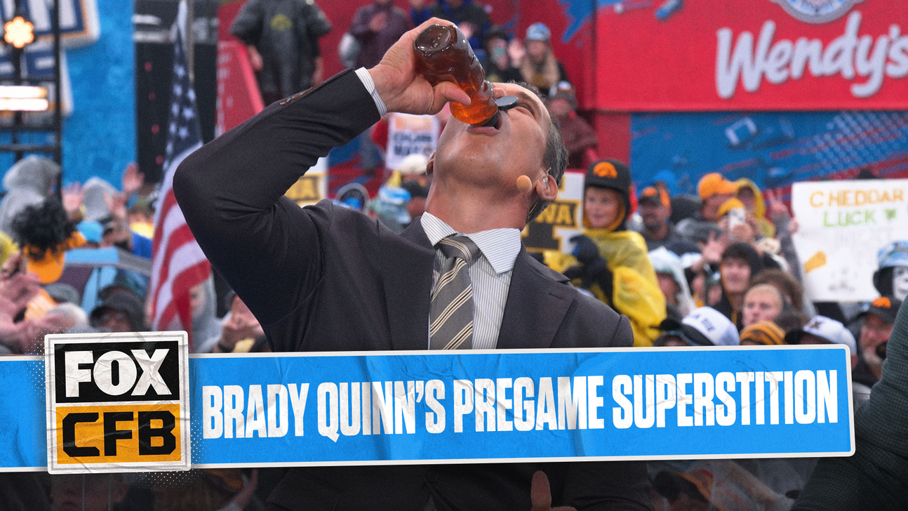 Brady Quinn Gives 'Big Noon Kickoff' A Taste of His Unusual Pregame Ritual