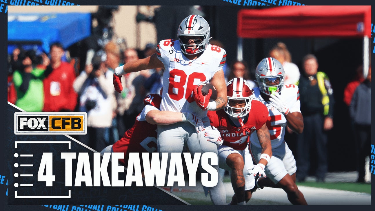 Hoosiers' Winning Streak Snapped: 4 Takeaways From Ohio State’s Win Over Indiana