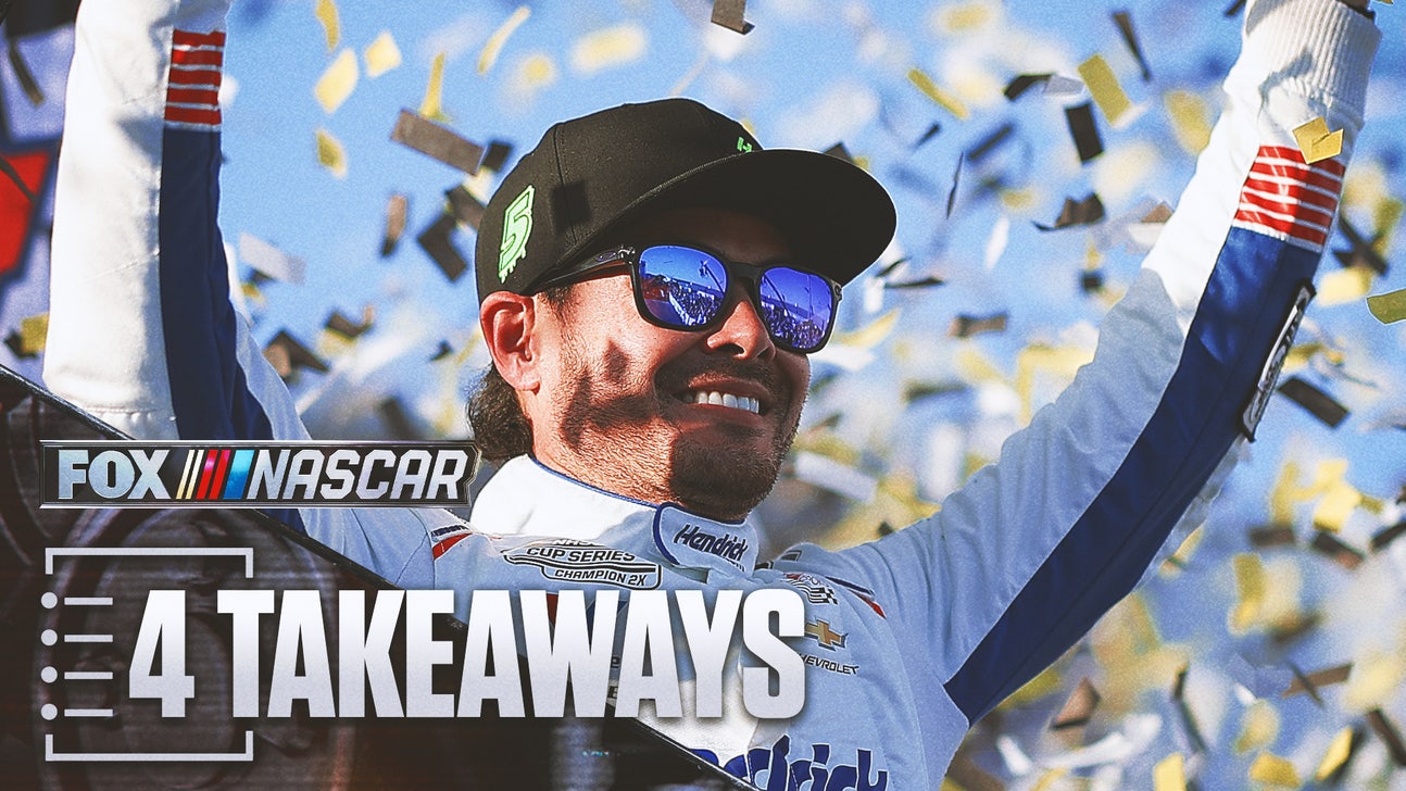 4 Takeaways From Kyle Larson Taking Control Of The Chase With Talladega Rally