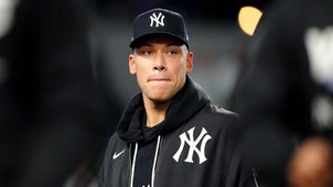 NEW YORK YANKEES Trending Image: Will Aaron Judge Be Available For Yankees' ALDS Series vs. Rays?