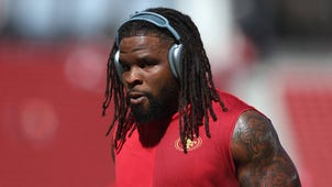 NFL Trending Image: 49ers' LB Dre Greenlaw Ejected After Headbutting Seahawks' Ernest Jones IV
