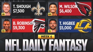 BETTING Trending Image: NFL DFS Week 6: Best Picks, Lineup Advice and Value Plays