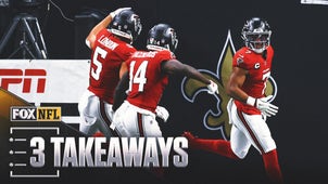 ATLANTA FALCONS Trending Image: Hello, Atlanta, Michael Penix & Bijan Robinson: 3 Takeaways From Falcons Win vs. Saints