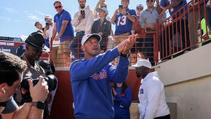 COLLEGE FOOTBALL Trending Image: Florida Coach Jon Sumrall Perfectly Trolled Texas After Gators' Comeback Win
