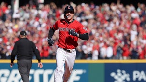 MLB Trending Image: Petey Halpin Home Run Electrifies Guardians To ALCS Game 3 Win Over Rays