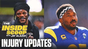LOS ANGELES RAMS Trending Image: When Will Lamar Jackson, Myles Garrett Return? Jay Glazer Provides Updates