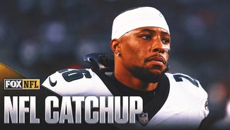 Next Story Image: NFL Catchup: Saquon Barkley Among 24 Eagles On Injury Report; Caleb Williams Returns