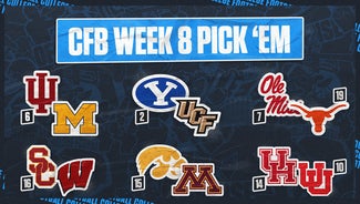 Next Story Image: CFB Pick 'Em: Top Week 8 Games, Including Michigan-Indiana, Texas-Ole Miss