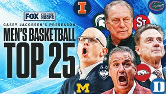 Next Story Image: College Basketball Rankings: Florida, Duke Highlight Men's Preseason Top 25