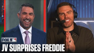 Next Story Image: Freddie Freeman Lauds Justin Verlander In Interview After Dodgers' Game 3 Win