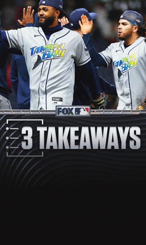 Rays 'Big Three' Show Up: 3 Takeaways From ALCS Game 4 Win Over Guardians