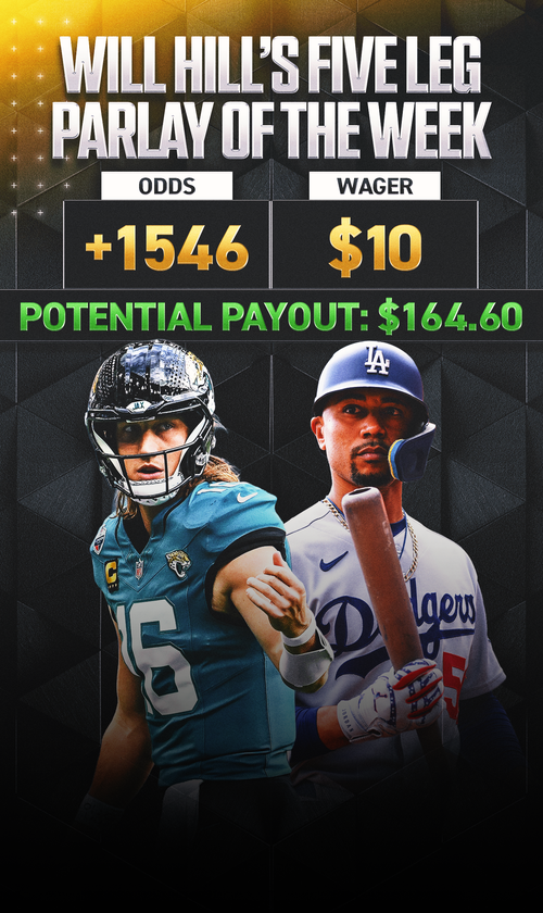 Will Hill's Parlay Of The Week: Back Dodgers In Game 3; Jags Over Texans